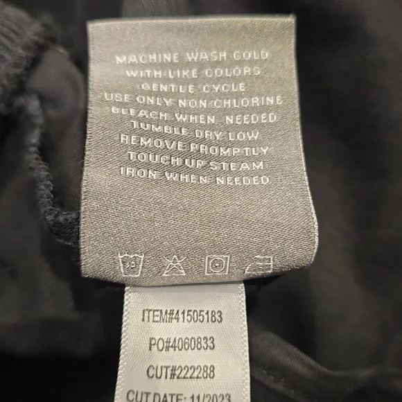 Torrid - Stretch Twill Bomber Jacket in Deep Black​​​​ - Picture 11 of 16